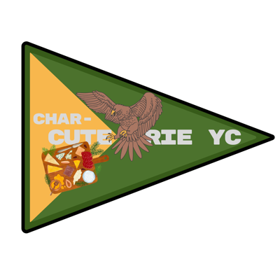 Charcuterie Yacht Club burgee